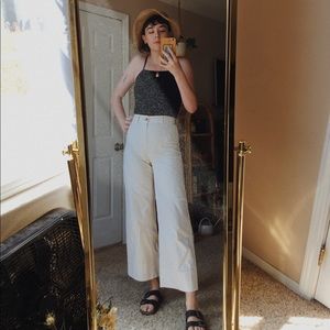 Everlane Wide Leg Crop Chino